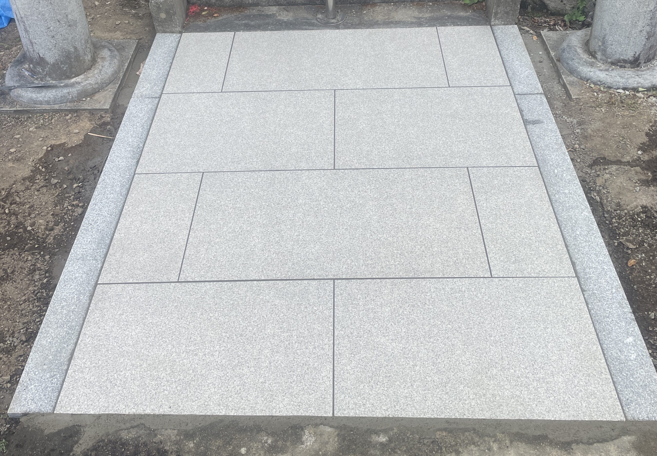 リアルロックタイル施工例